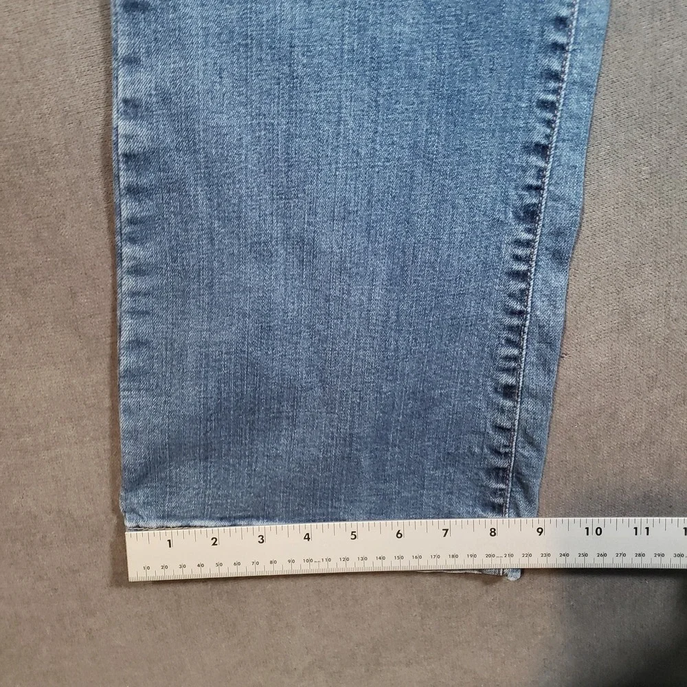 YOGA Jeans Bootcut Jeans Womens 29 Blue Second Skin Mid Rise Denim SWP-1507
